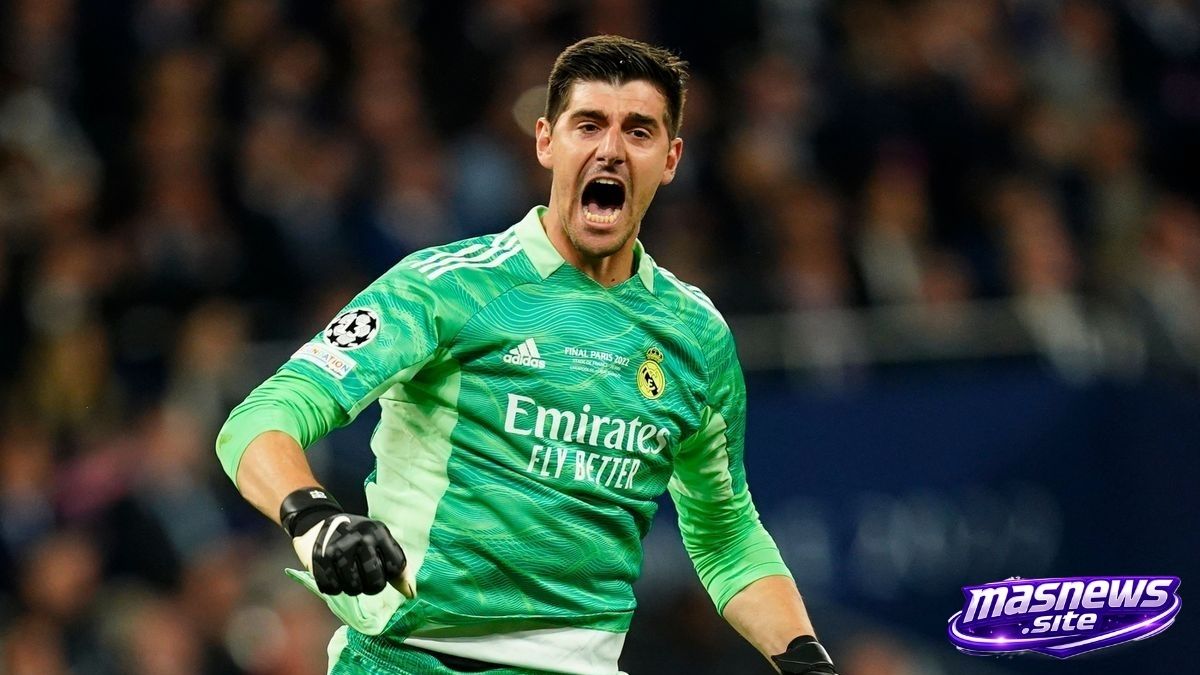 Thibaut Courtois cedera Real Madrid kiper utama absen