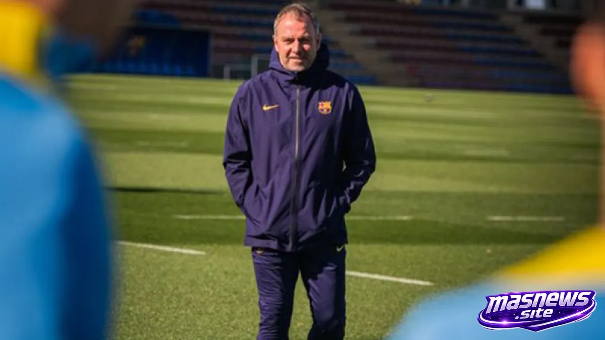 Hansi Flick Bikin Kejutan! Sebut Barcelona Jadi Pelabuhan Terakhirnya Sebelum Pensiun